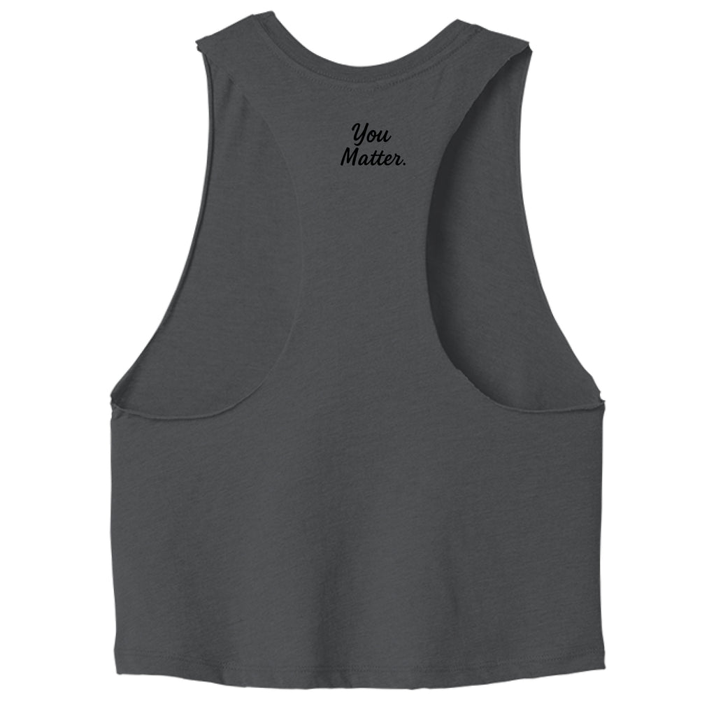 DARK GRY HEATHER - BACK